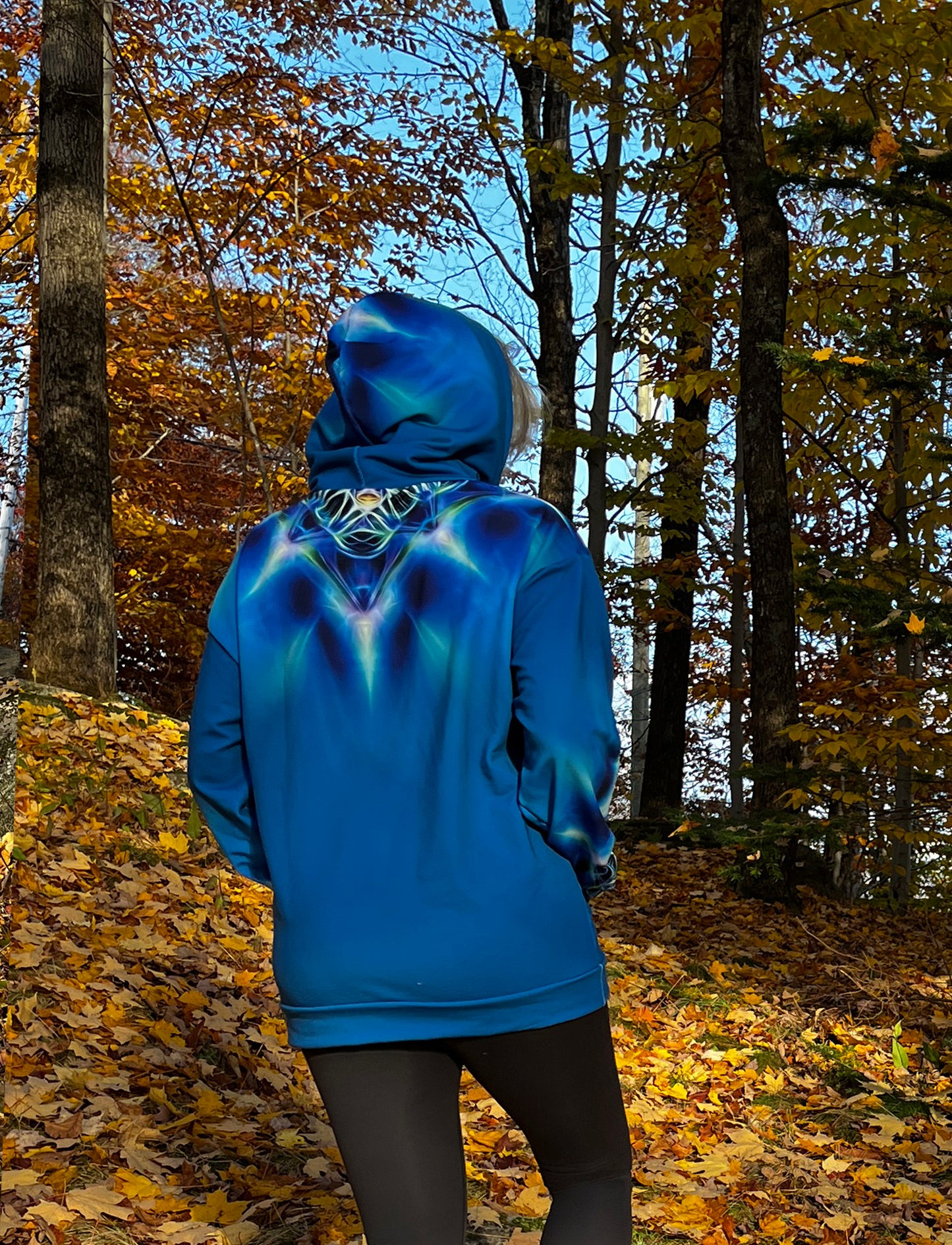 Unisex Hoodie - Crystalline Halo